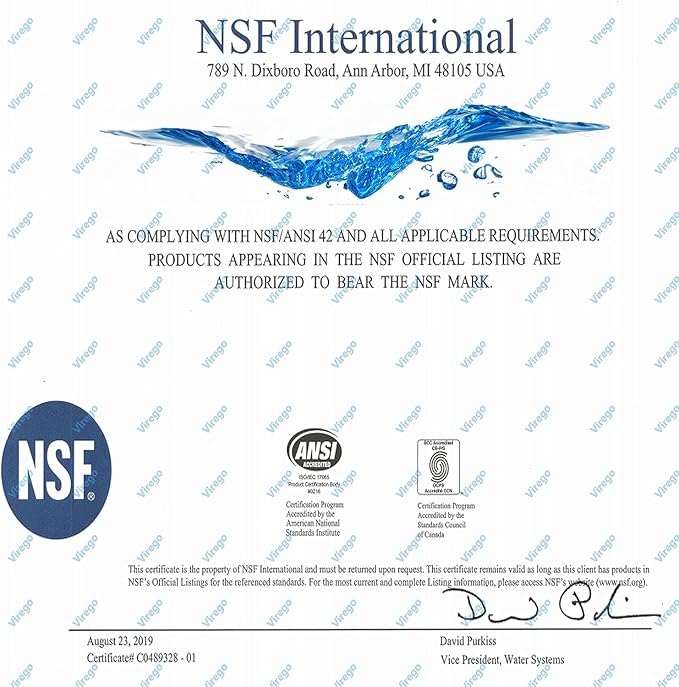 Fluoride and Arsenic Filter NSF/ANSI 42 Certified,Replacement for PF-2® Fluoride Filters,K5366 Replacement for Berkey Fluoride Filters Compatible with Berkey Gravity Filtration System-Pack of 4