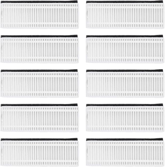 5/10 Pack Replacement Filter Set For Laresar Evol 3 Robot Vacuum Cleaner Washable Filter Accessories(10 PACK)