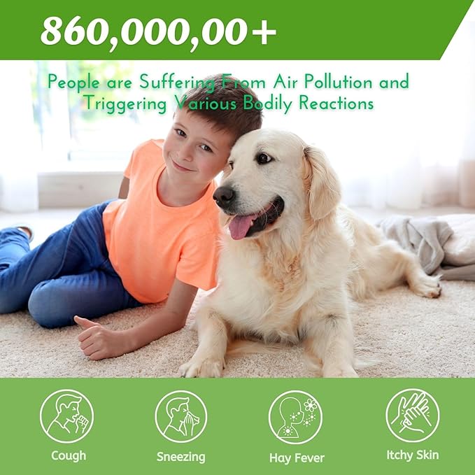 Nispira AER1 HAPF300AHD Allergan Remover Filter Replacement for Holmes Air Purifier HAPF30AT HAP242-NUC HAPF300AH-U4 HAPF300AHD-U4R True HEPA. 2 Packs