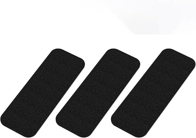 3 Pack Ceiling Fan Filters for Blades, Activated Coconut Carbon Fan Filter for Ceiling Fan, Easy-Stick Universal Air Filter for Common Household Contaminants