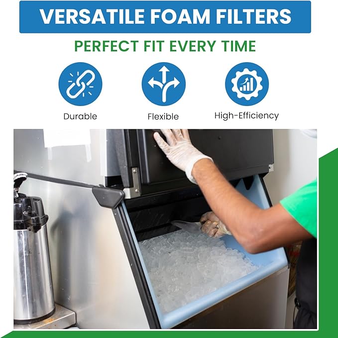 Filter Everything Return Foam Filter Replacement Compatible with Dometic D3108015.003 – 15-7/8” x 12” x 1/4” – RV Air Conditioner Filter – 1 Pack