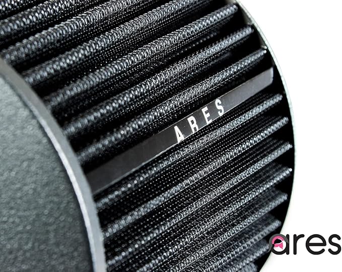 black 3" Universal Dry Air Filter Cone Dry Filter Replacement