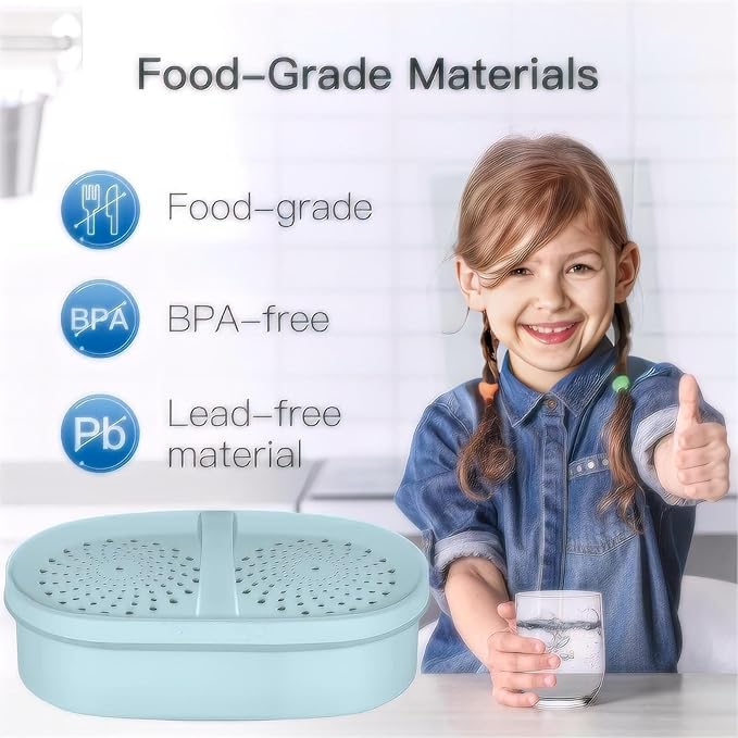 Alkaline Water Filter, Replacement for Waterdrop Pitcher Filtration System, Reduces PFAS, PFOA/PFOS, Chlorine, Clean Water in Seconds, Last Up to 3 Months or 200 Gallons (Pack of 2)