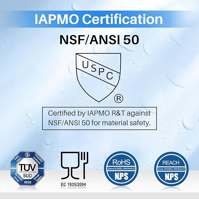 ICEPURE 5 Micron 20" x 4.5" Whole House Pleated Sediment Filter Replacement Cartridge for Well Water, Compatible with ECP5-BB, AP810-2, HDC3001, SPC-45-1005, CP5-BB, ECP1-20BB, S1-20BB,R30-20BB, 2Pack