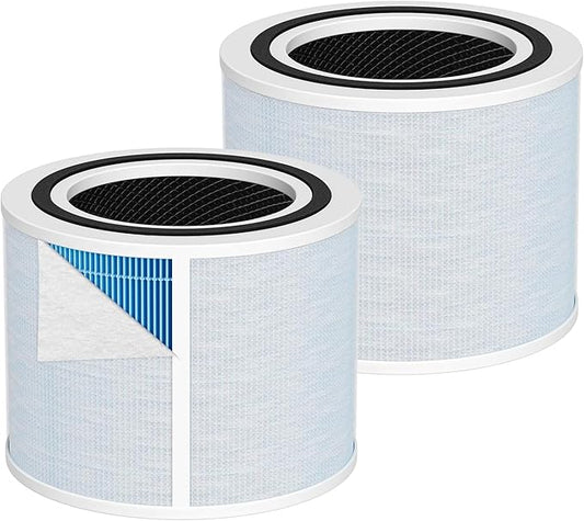 2PCS Doifyn Core 300 Replacement Filter for LEVOIT Core 300 Core300-P Core 300S Core 300S/P VortexAir Air Purifier, Core 300-RF, Smoke Remover