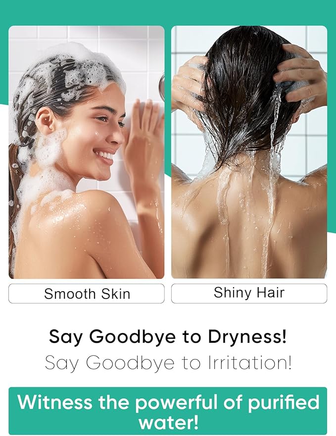 Cobbe Shower Filter | All-METAL Joint | 99% REMOVAL Shower Head Filter for Hard Water, Heavy Metals, Chlorine and Harmful Substance, Improve your skin and hair - Chrome