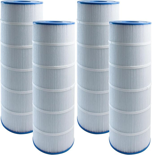 C4030 Pool Filter Cartridge Replacement for Hayward SwimClear C4030 CX880XRE, Pleatco PA106-PAK4, Unicel C-7488, Filbur FC-1226, | 4-Pack | 424 Sq. Ft.| High-Efficiency Trilobal Fabric