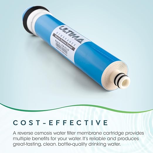 Ultima 7/VII 5 Stage Universal Reverse Osmosis Under Sink Water Filter System Replacements with 50 GPD RO Membrane and Alkalizer Post Carbon Filter Kit…