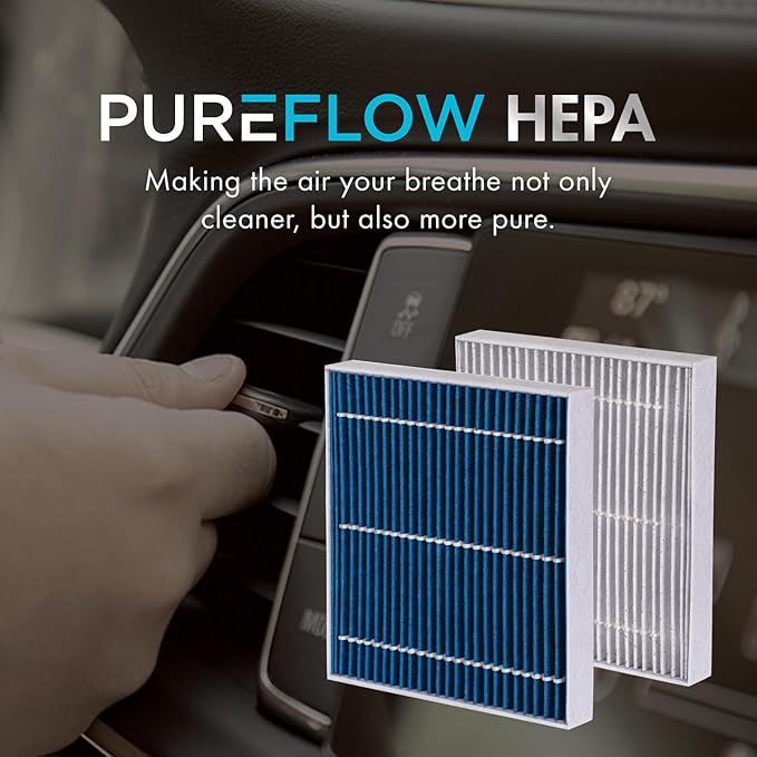 PureFlow HEPA Cabin Air Filter PC99452HX | Fits 2019-2025 Nissan Altima, 2021-2025 Rogue, 2020-2025 Sentra, 2022-2025 Pathfinder, 2019-2025 INFINITI QX50, 2019-2024 QX80, 2022-2025 QX60