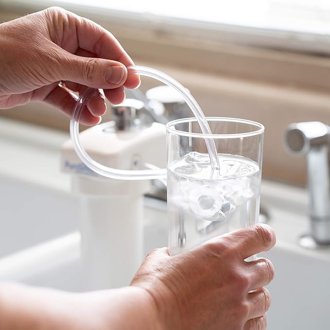 PuroSmart High Flow RO System Home Water Treatment System | Compact RO System Mounts Directly onto Faucet | Great for Apartments & Rentals | Applied Membranes PSFM50 (Faucet Mount RO System)…