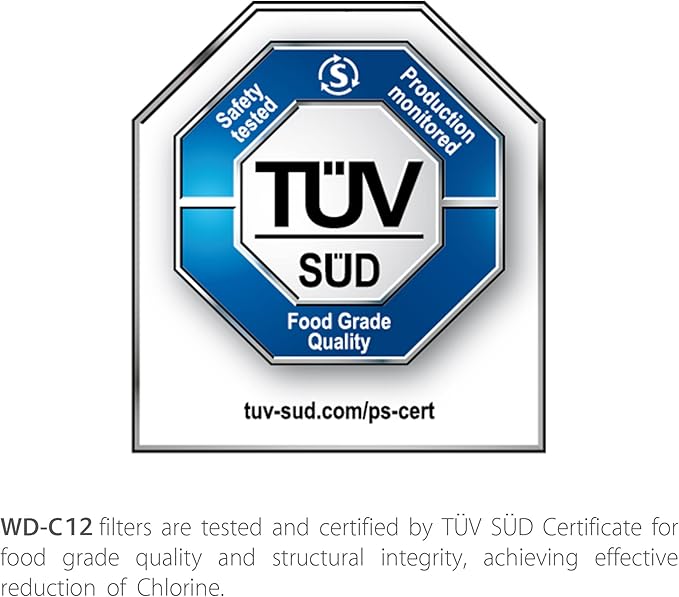 Waterdrop Coffee Water Filter, Replacement for Braun® KWF2, 3106, 3112, 3115, 3116, KF600, KF590E, KF580, KF550, KF190, KF187, KF155, KF150, KF140，TÜV SÜD Certified, 2 Packs