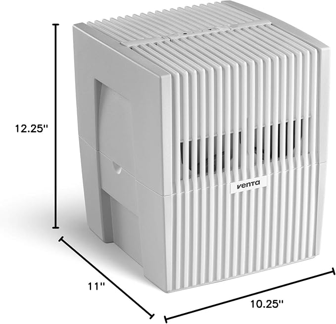 Venta LW15 Original Humidifier White - Filter-Free Evaporative Humidifier for Spaces up to 300 ft²