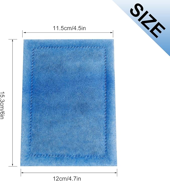 12Pcs Aquarium Filter Cartridges, Aquarium Filter, Fish Tank Filters Replacement for Aqua-Tech 10-20 Gallon Power Filter, AquaTech EZ-Change#2