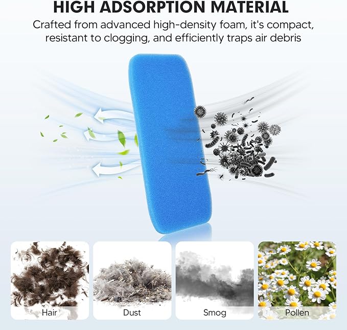 4-PACK RV AC Filter RV Air Filters Replacement for Air Conditioner Vent, Washable AC Filter 12.875 x 5.5 for Camper Vent MERV 6 AC 160g