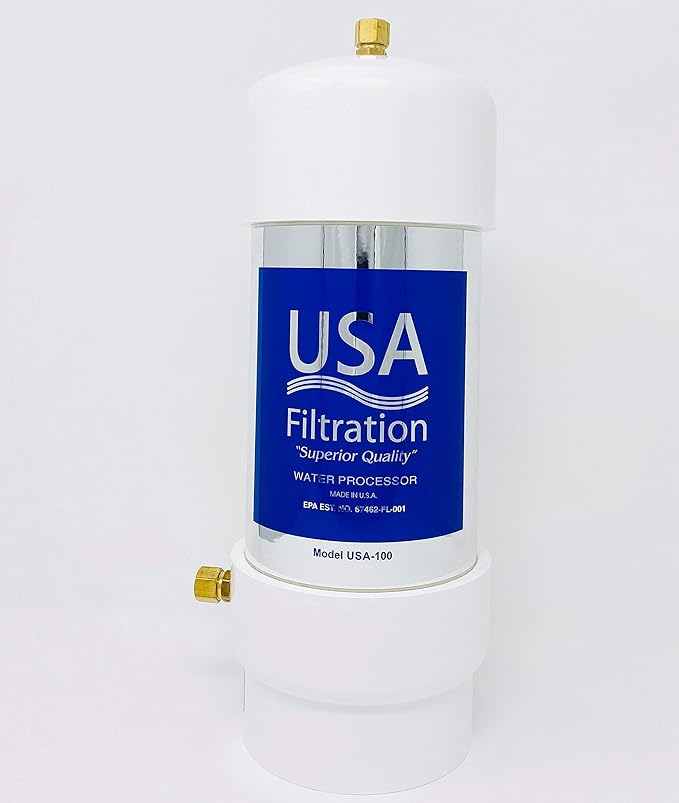 5-Stage Under Sink Counter Water Filter System (25,000 Gallon Rated) - NSA 100S and 100X Replacement Made in USA by USA Filtration