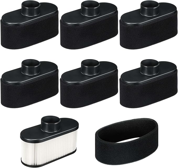 Gisafai 11013-7047 11013-0752 11013-0726 Air Filter with Pre Filter 11013-7046 Compatible with Kawasaki FR651V FR691V FR730V FS481V FS541V FS600V FS651V FS691V FS730V 4 Cycle Engine Lawn Mower (6 Pcs)