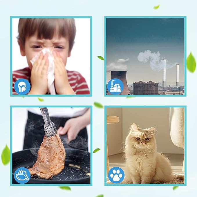 4-Pack True 9 x 11 x 1 MERV 13 Replacement Dehumidifier Filter,Compatible with Santa Fe Ultra70 Compact70 Element Compact2 UA 65H Dehumidifier Models 9x11x1 Dehumidifier Filter