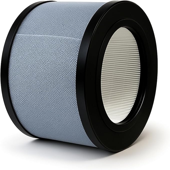 Nispira JH01 MK01 3-in-1 HEPA Filter Replacement For Air Purifier AROEVE MK06, ALROCKET JH06, Elechomes EPI081 EP1081, Intelabe EPI080 EP1080, Kloudi DH-JH01 DH-JH06, Pomoron MJ001H, 2 Pack