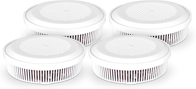 Alkaline Mineral Stone Case Replacement for Water Filter Systems WELL-MATCHED with MS-1, TWS-01 and AQ-107 Filters (Set of 4)