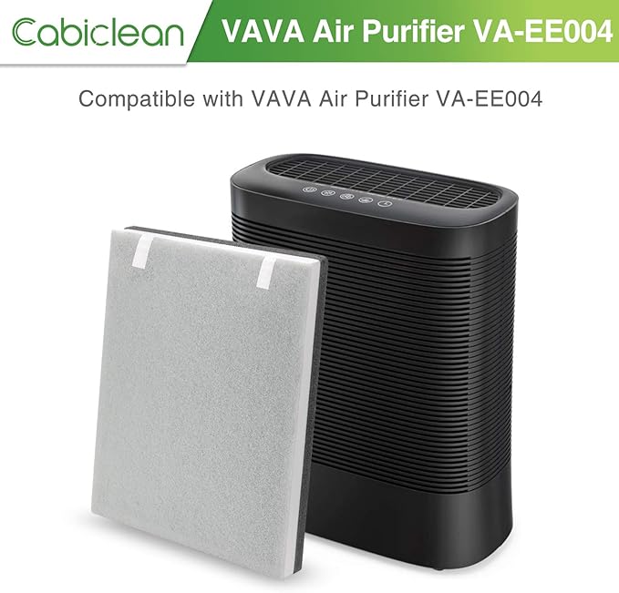 VA-EE004 Vital 100 Replacement Filter for LEVOIT Vital 100 and VAVA VA-EE004 Air Purifier, High-Efficiency HEPA Activated Carbon Set, Part No.100-RF