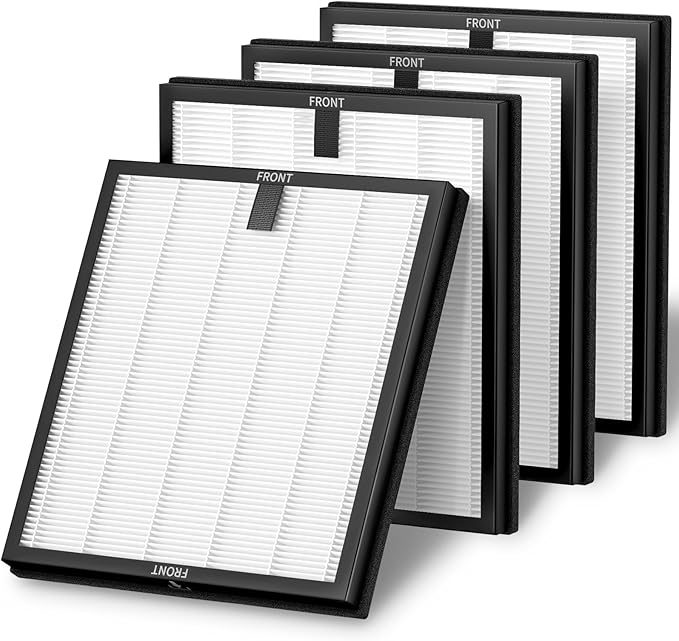 HY4866 Filters Compatible with MORENTO HY4866, WESTHEY HY4866, YIOU M1 Air Purifier, 3-in-1 Efficient Filtration System,Enhanced Version