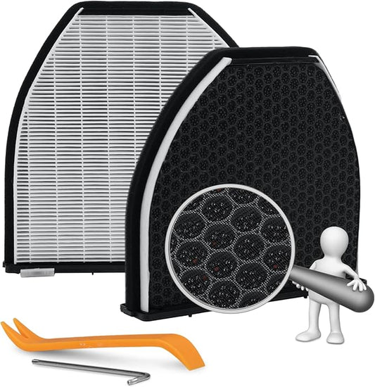 CUK29005 (CF10934) Cabin Air Filter HEPA Air Conditioner with Activated Carbon Replacement Cabin Air Filter Accessories Compatible with AMG GT, C230, C250, C300, C350, E250, E350, E400, E550