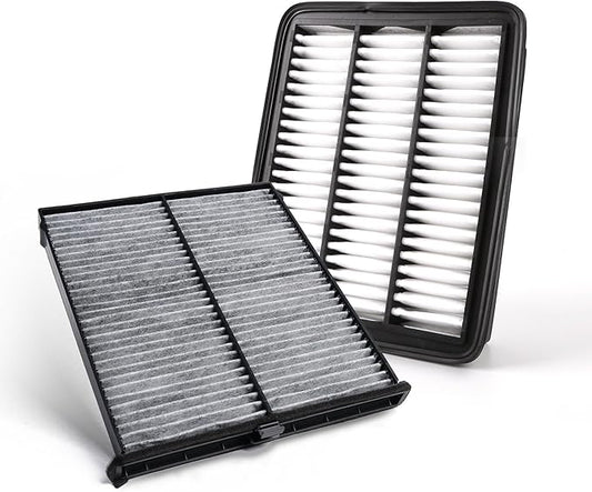 Engine & Cabin Air Filter Fits Mazda 6 Turbo (2018-2021), CX-5 Turbo (2019-2022), Replacement for CF11811 CA12167
