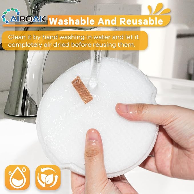 AZ1810 Replacement Filter for Shark Vertex DuoClean Upright Vacuum AZ1810, 4 Felt & 4 Foam Filters