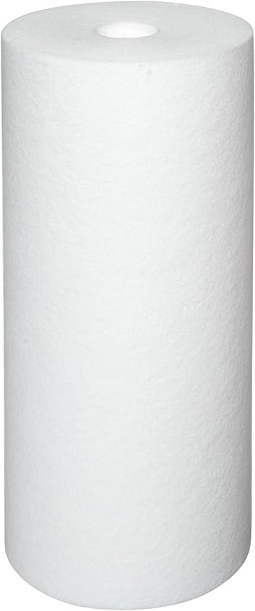 Pentair Pentek DGD-5005 Big Blue Water Filter, 10-Inch Whole House Sediment Filter Cartridge Replacement, Dual-Gradient Density Spun Polypropylene, 10" x 4.5", 5 Micron, Pack of 1