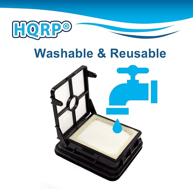 HQRP 2-pack Filter compatible with Bissell 2328, 2305, 2305K, 2303, 2306A, 2306, 23062, 23068 CrossWave Pet Pro Multi-Surface Wet Dry Vac Vacuum Cleaners