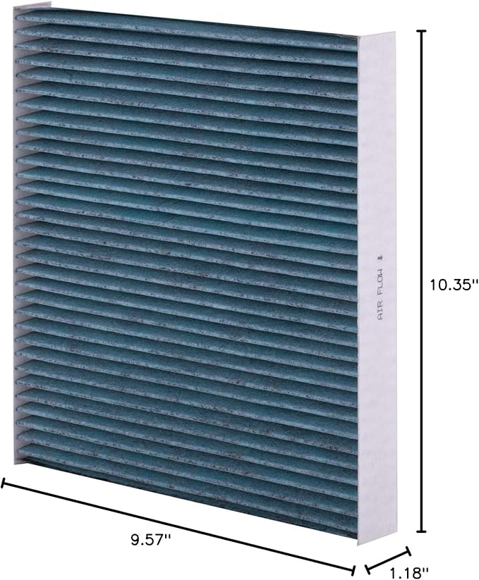 PureFlow Cabin Air Filter PC6156X | Fits 2011-2025 Dodge Durango, 2011-2021 Jeep Grand Cherokee, 2022 Grand Cherokee WK