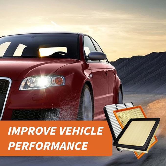 Engine & Cabin Air Filter For PASSPORT (2019-2023), PILOT (2016-2022), RIDGELINE (2017-2023), MDX (2016-2020), Replacement for CA12061, CF10134, 80292-SDA-A01