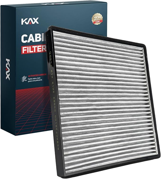 KAX Cabin Air Filter, CF11667 Replacement for Chevy Camaro 2010 2011 2012 2013 2014 2015, w/Activated Carbon Passenger Compartment Air Filter, Filter Up Dust Pollen