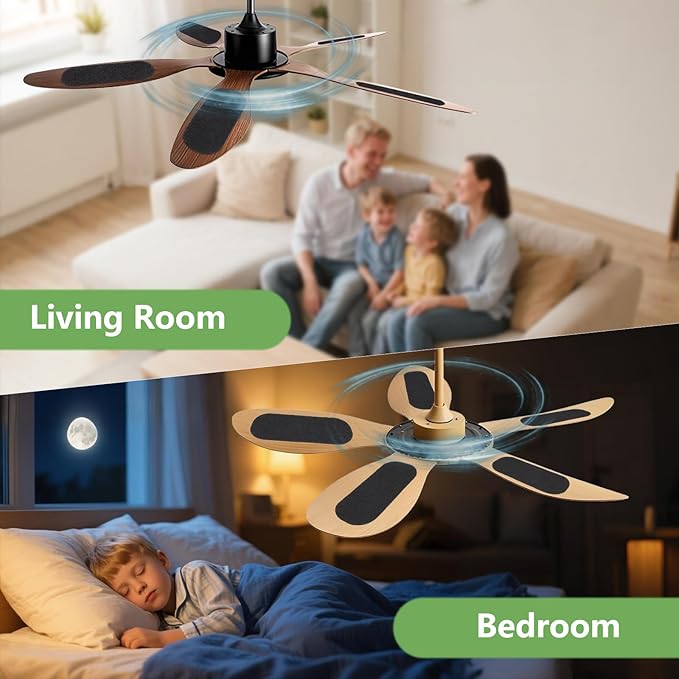 Ceiling Fan Filters,Unscented Activated Coconut Shell Carbon Ceiling Fan Air Filters, Easy-Stick Universal Fit Filters,Bringing Fresher and Cleaner Air,15 Pack