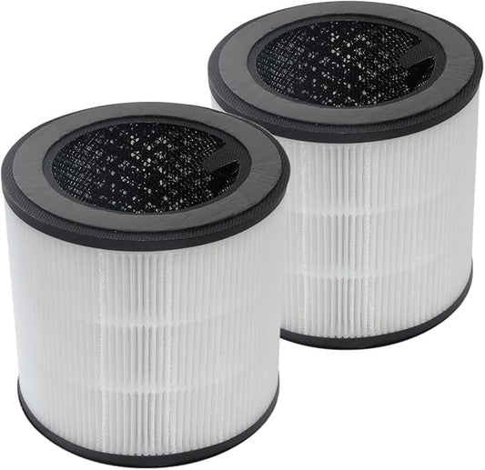 PUREBURG FY0293 Replacement Filter Compatible with PHILIPS AC0820 AC0850 Series 800 Air Purifiers FY0194 Also,2-Pack H13 HEPA Activated Carbon 2-in-1