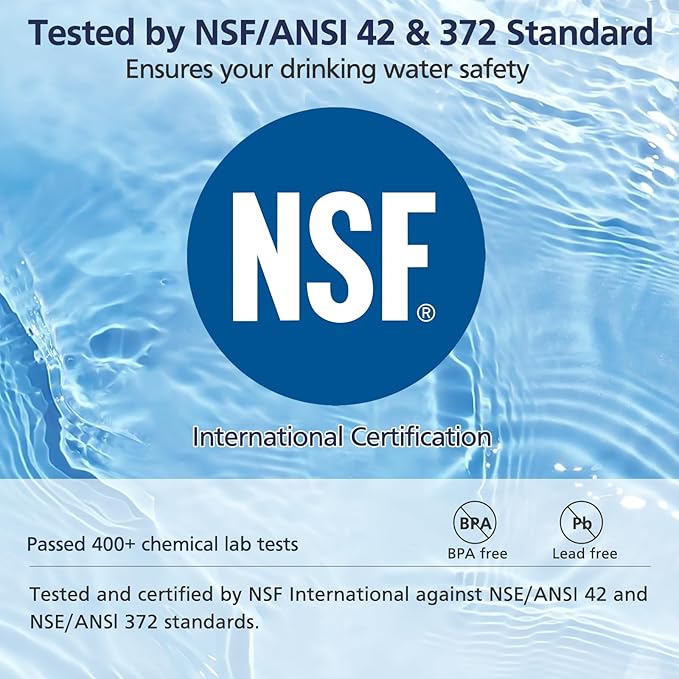 Replacement Filter for Brita Water Pitchers and Dispensers OB03 Metro Everyday UltraMax Classic 35557, Mavea 107007, Grand, Lake, NSF Certified, BPA-Free, 6 Pack