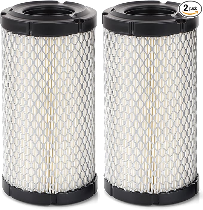 2 PCS M113621 Air Filter - Fit for John Deere M113621 NAPAA 6449 Fleetguard AF25550 WIX 46449 Kawasaki 11013-1290 11013-7029 11013-7048 Donaldson P822686