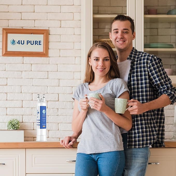 FPPWFU01 Replacement Compatible with EPPWFU01 PureAdvantage PWF-1 FPPWFU01 PurePour PWF-1 Water and Ice Filter, 2 Pack