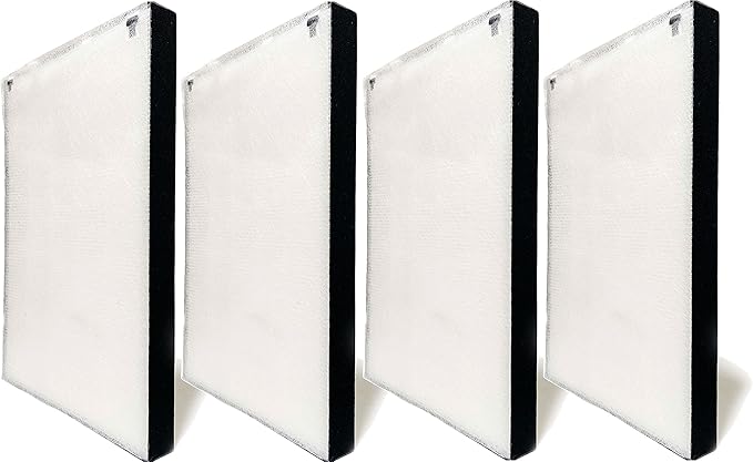 Nispira Air320 Air220 2678 True HEPA Replacement Filter for Bissell Air Purifier 220/320 2609a. 2768a, 4 Packs
