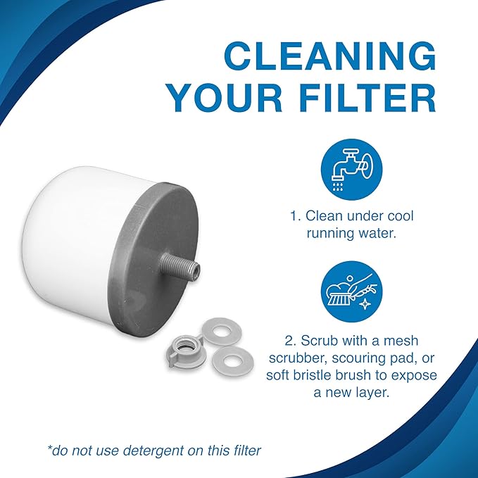 Genuine Micro Ceramic Dome Filter Replacement - Exclusively for Zen Water Countertop Gravity Filtration System - Clean and Mineral-Rich Hydration