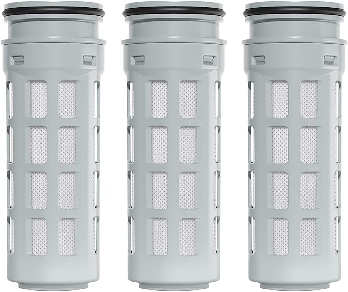 Replacement for Brita® Stream Pitcher Water Filter, Brita® OB05 Filter Pitchers and Dispensers, Pour Through Filters, Upgraded 7-stage Filters, Lasts 2 Months, by AQUA CREST (Pack of 3)