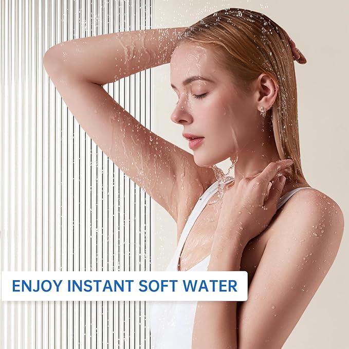 4 Pack Shower Filter Replacement Cartridge, 20 Stage Shower Filter Head for Hard Water, Universally Compatible With Any Similar Design, High Output Hard Water Filter Replacement Cartridge