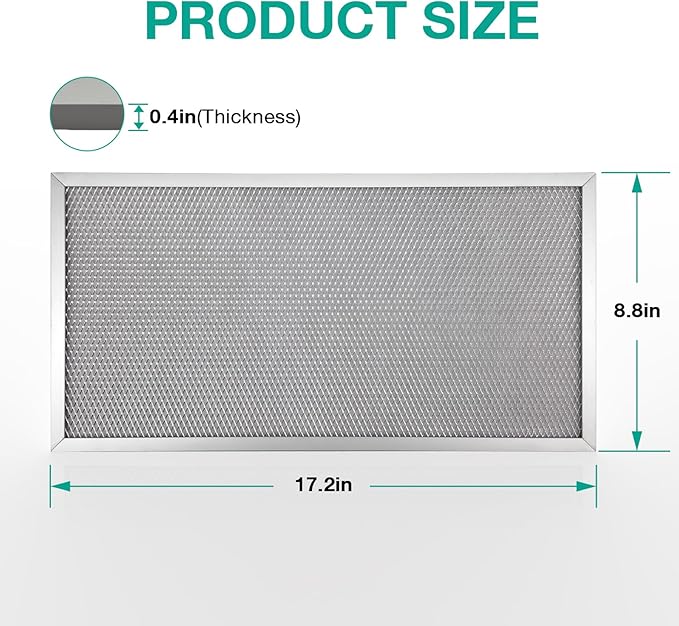 2 Pack MERV-8 Filter Replacement Set Compatible with AlorAir Basement Dehumidifiers Sentinel HD55 Sentinel HDi65