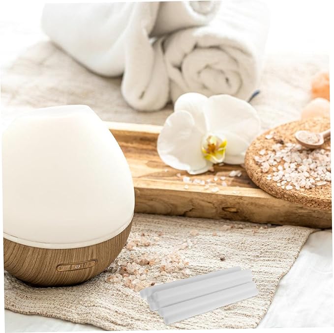 Happyyami 20pcs Absorbent Cotton Replacement Sticks for Mini Humidifier Efficient Aroma Diffuser Wicks Super Absorbent Cotton Core Refills for Enhanced Fragrance Release