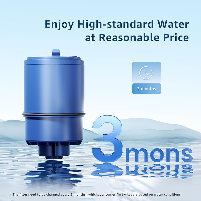 Maxblue NSF Certified Water Filter, Replacement for Pur® RF9999® Faucet Water Filter, Pur® PLUS Faucet Model FM-2500V, Pur-0A1, FM-3700, PFM150W, PFM400H, PFM450S (Pack of 3),MB-C08A
