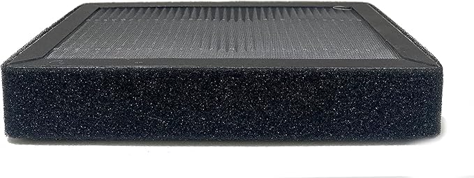 Nispira 3-in-1 HEPA Filter Activated Carbon Replacement For Air Purifier SimPure AP3J9 / Redypure JR6 / Membrane Solutions 2J8 4 Packs