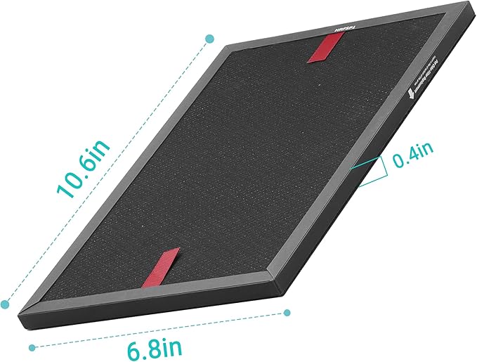 HRFSP1 Filter S Replacement Compatible with Honeywell Air Purifier Pet Odor Filter for HPA3000 PowerPlus and HPA5000 Insight Series, 2 Count