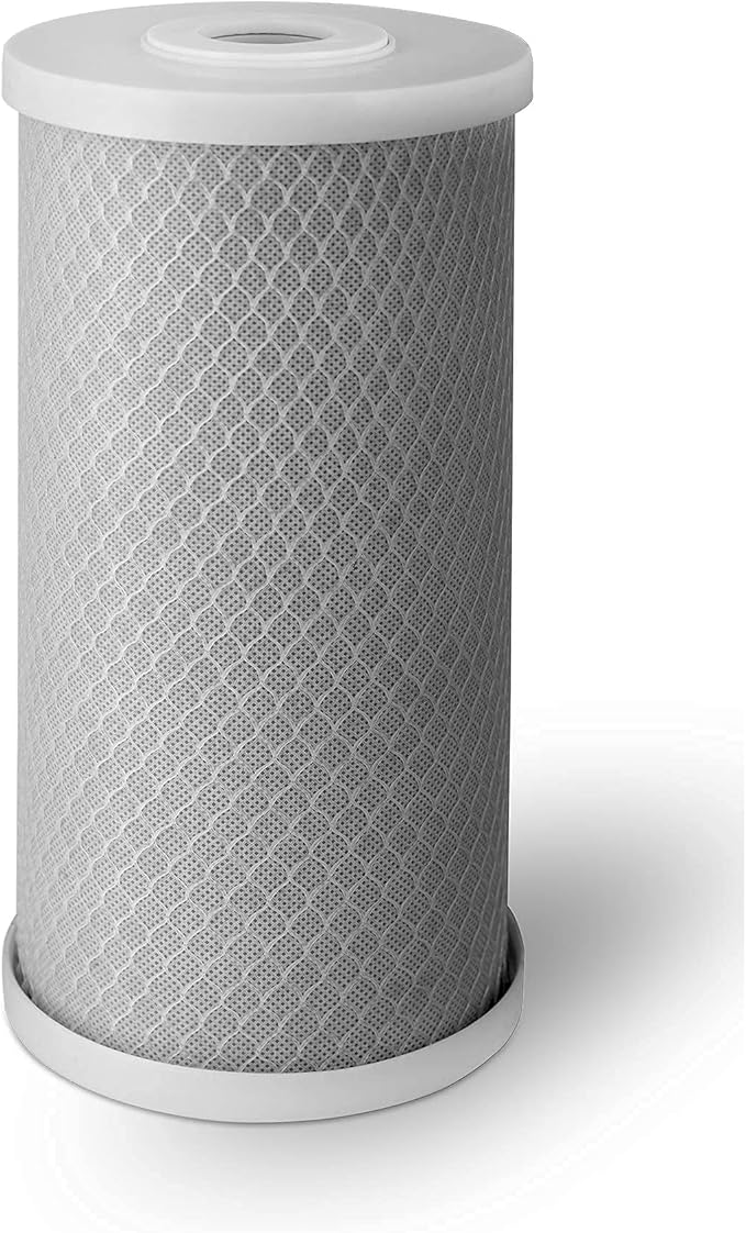 Big CTO Carbon Block Water Filters 4.5" x 10" Whole House Cartridge WELL-MATCHED with CBC Series, WFHDC8001, EP and EPM Series