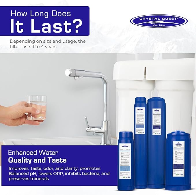 SMART Replacement Filter | 2-7/8" x 9-3/4" SMART Ultra Cartridge | CQE-RC-04003 | Crystal Quest