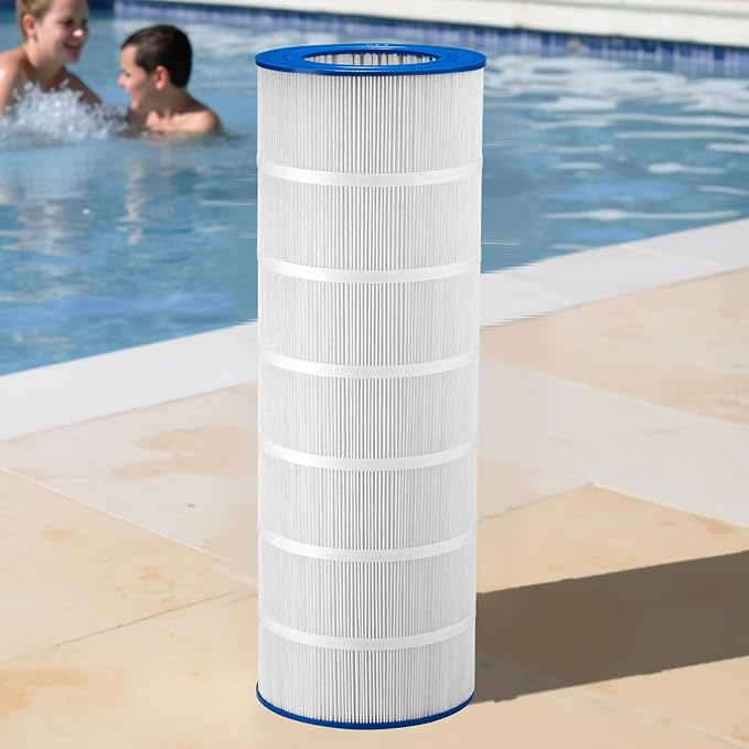 VEVOR CC150 Pool Filter Cartridge Replacement for Pentair Clean & Clear 150, Replace Pleatco PAP150, Pentair R173216, Unicel C-9415, 150 sq.ft,L x OD:31 1/8" x10 1/16"